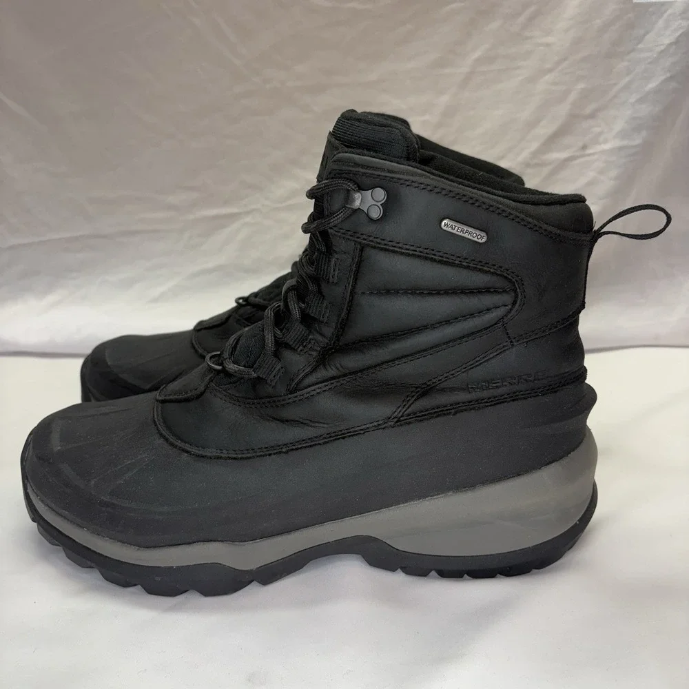 Merrell Thermo Chill Mid Black Waterproof Boots Insulated Hiking Men's Size 11